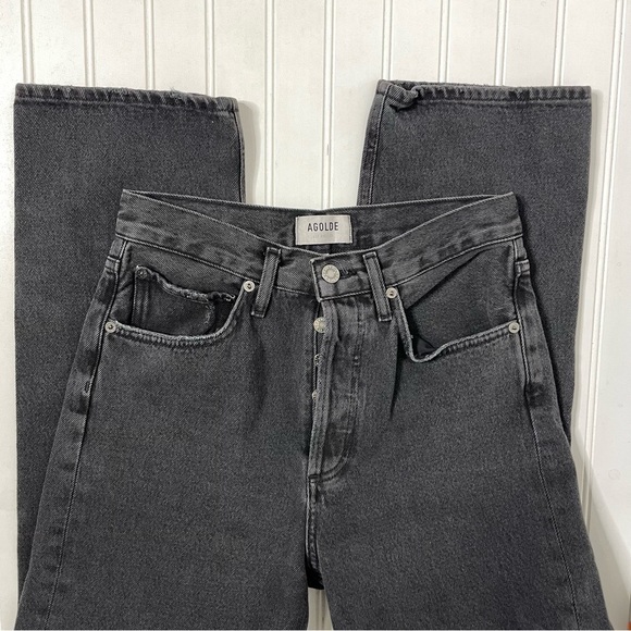 AGOLDE 90's Mid Rise Loose in Smokestack - Picture 2 of 10